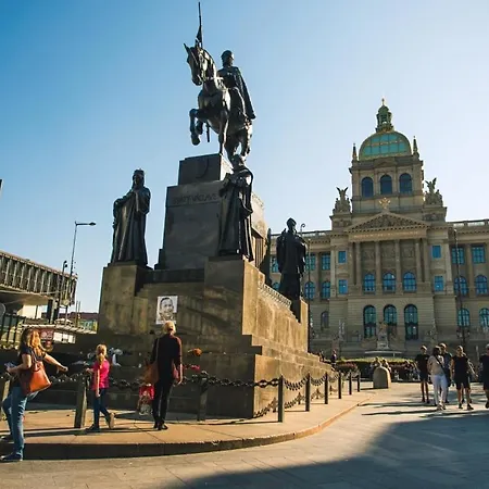 Parking Free Onsite, Air Conditioning, Wenceslas Square * براغ