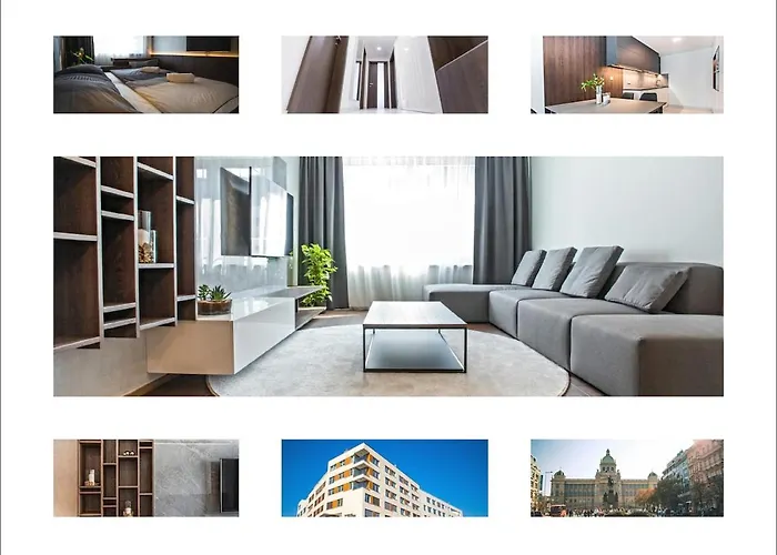 Parking Free Onsite, Air Conditioning, Wenceslas Square Apartmán Praha